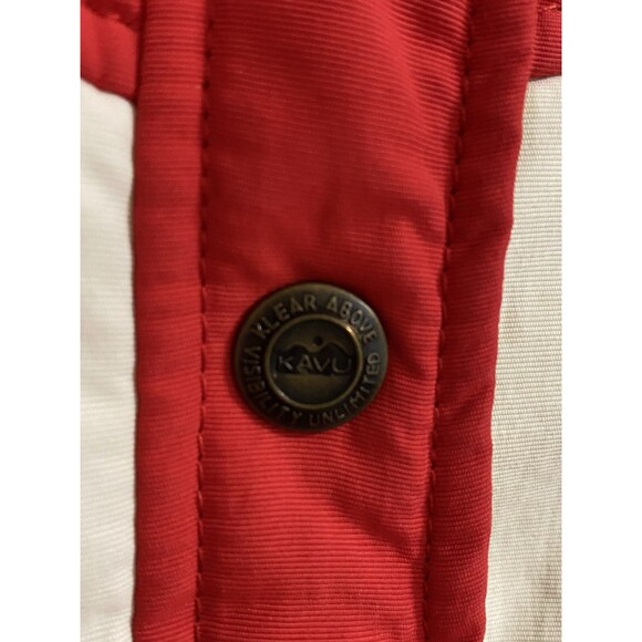 KAVU Chilliwack Vest Men’s Small Waxed Synthetic Retro Colorblock Puffer - Picture 8 of 11